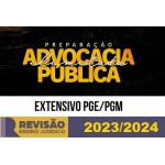 RPGE - Extensivo Advocacia Pública PGE - PGM (Revisão PGE 2024)